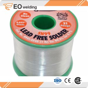 Rosin Flux Cored Lead Free Silver Solder Wire